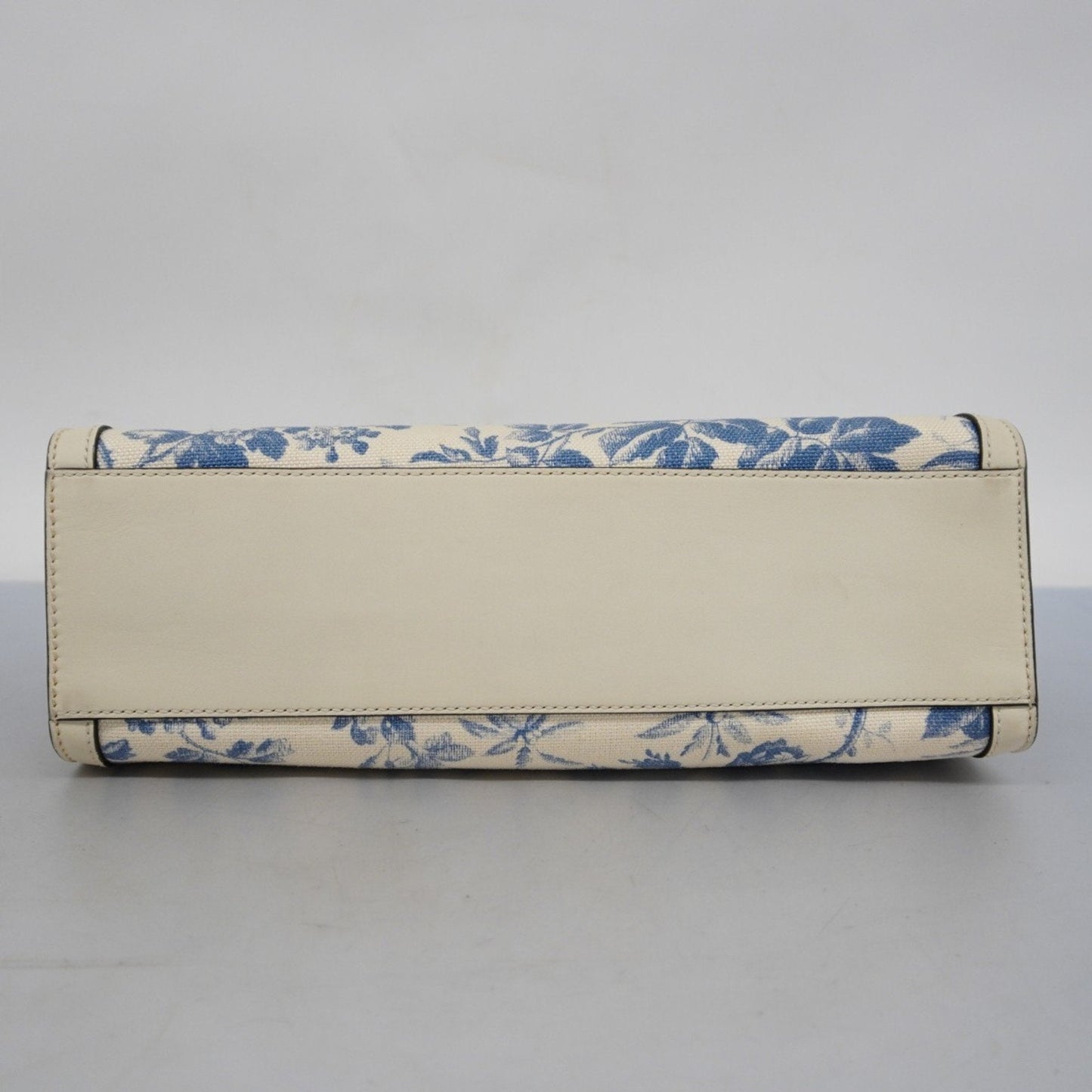 Gucci blue ivory Canvas Tote Bag