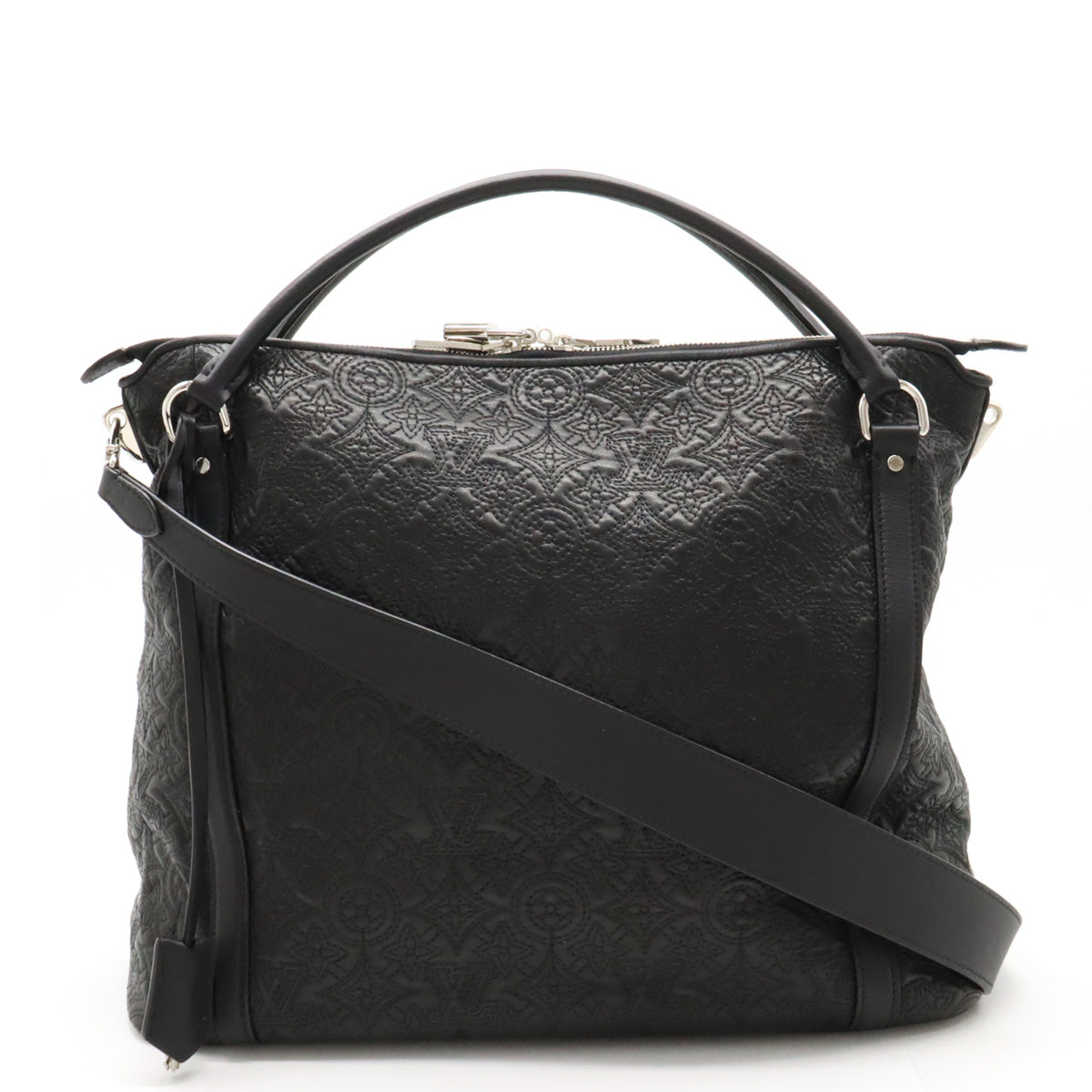 Louis Vuitton Monogram Antique Ixia MM Tote Bag 2WAY Shoulder Bag Shoulder Bag Noneir Black M94204