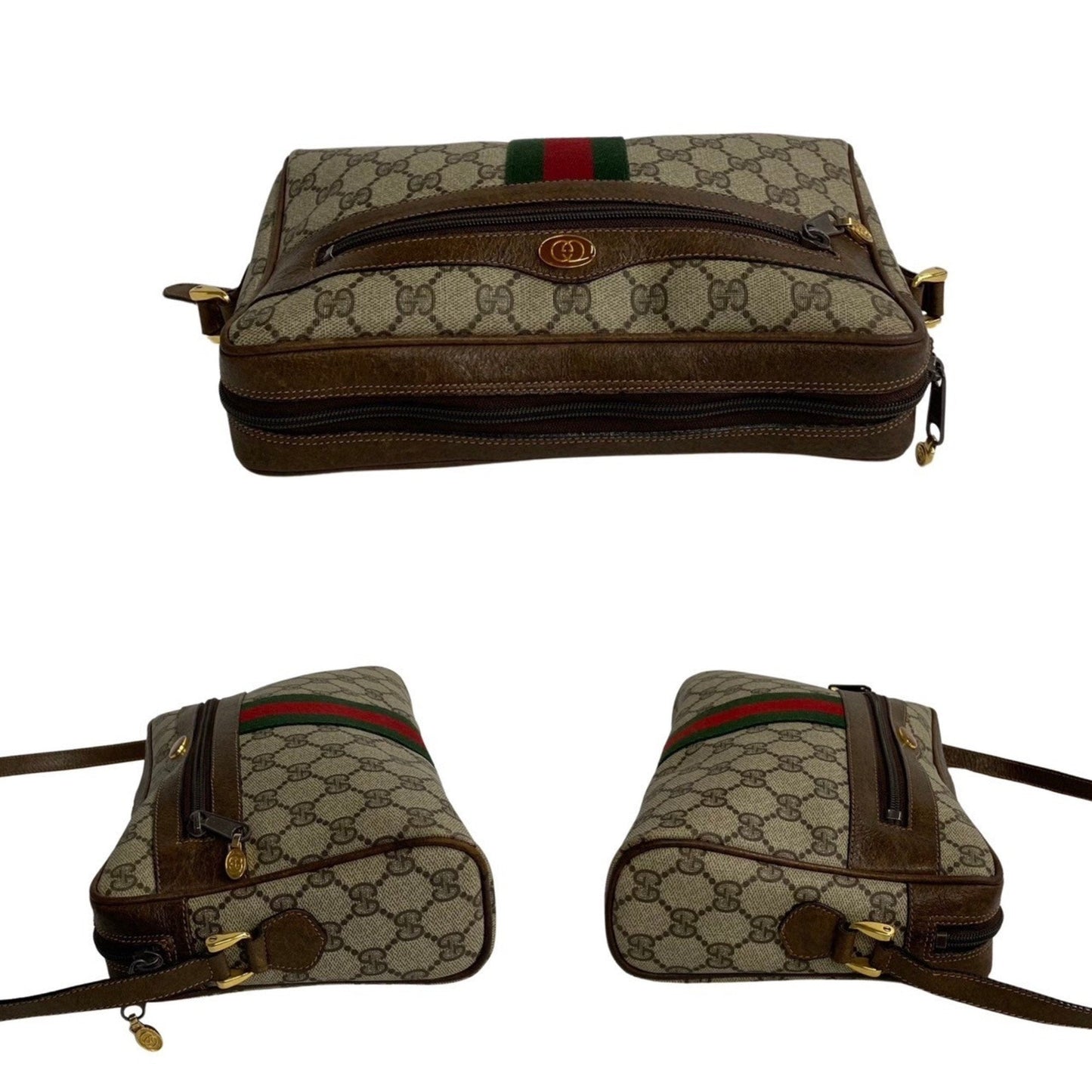 Luxury Gucci Trending 2025 Ophidia  Canvas Shoulder Bag ()