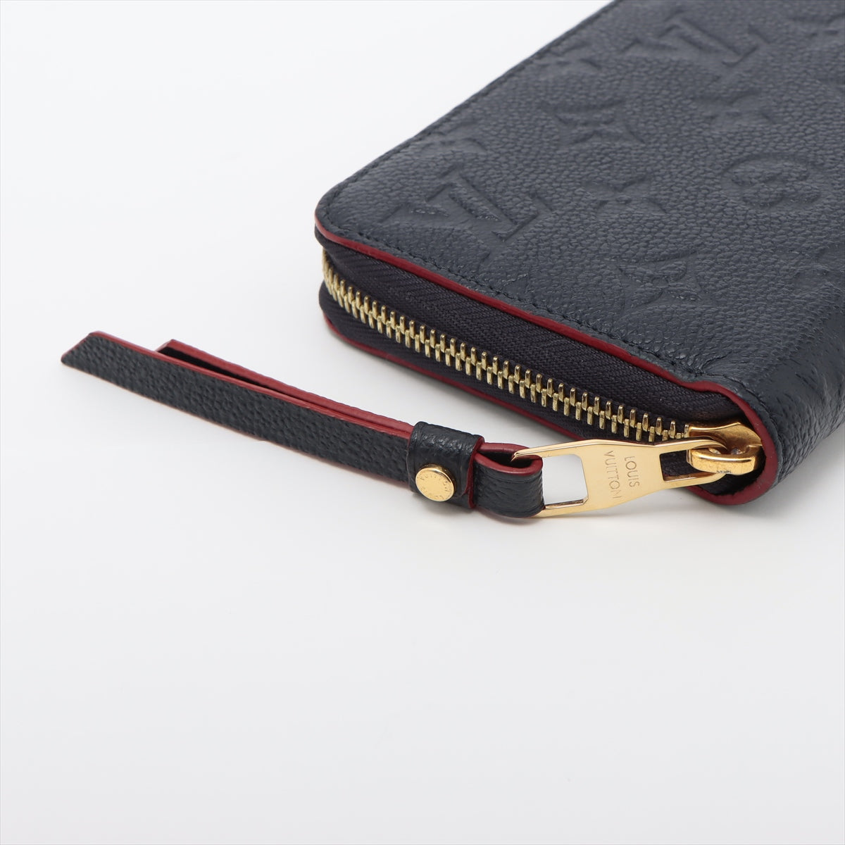 Louis Vuitton Monogram Amplant  Wallet M62121 Marine Round Zip Wallet