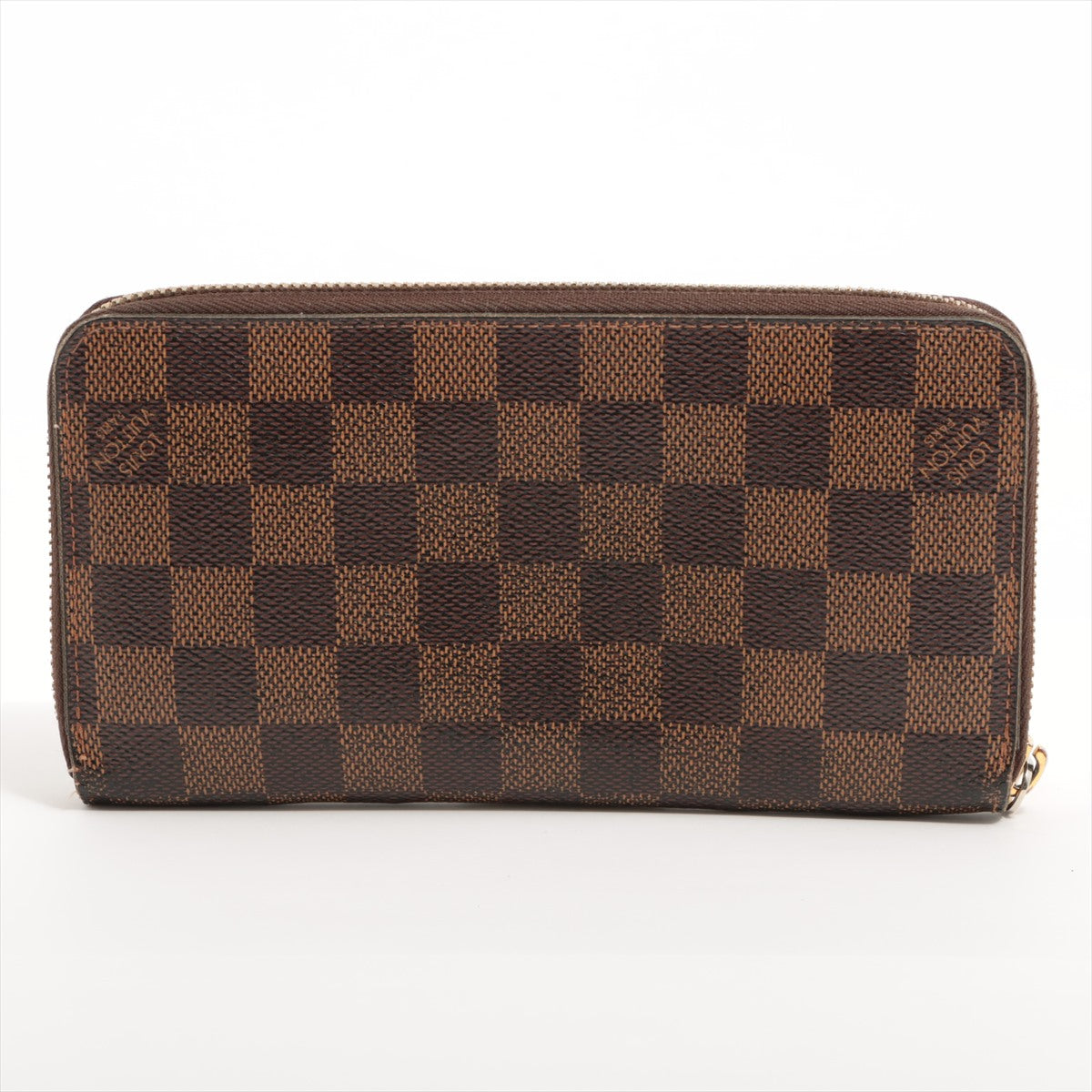 Louis Vuitton Damier Zippy Wallet N41661 Brown Round