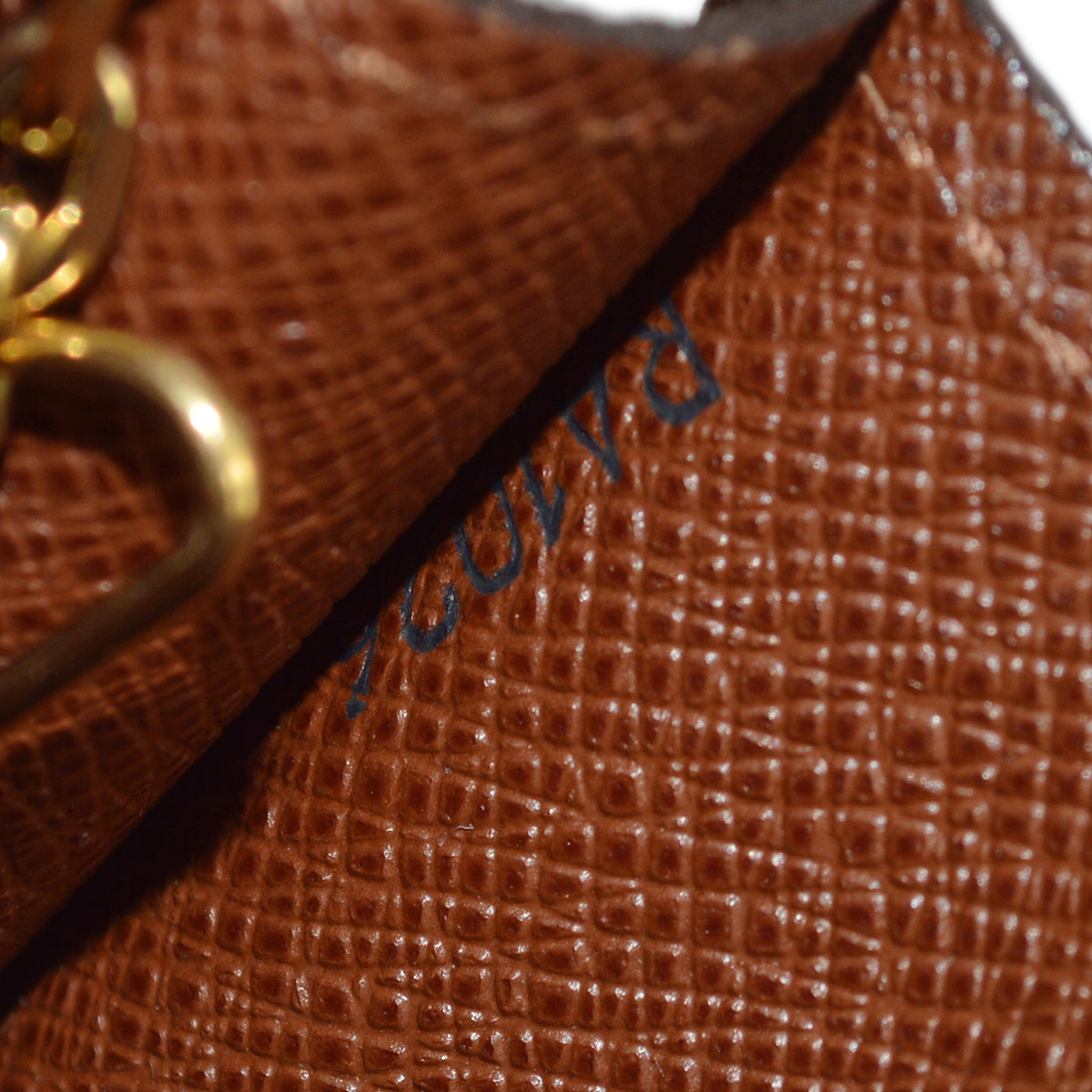 Louis Vuitton 2006 Monogram Porte Cles Badge Pouch Bag M60048 Small Good