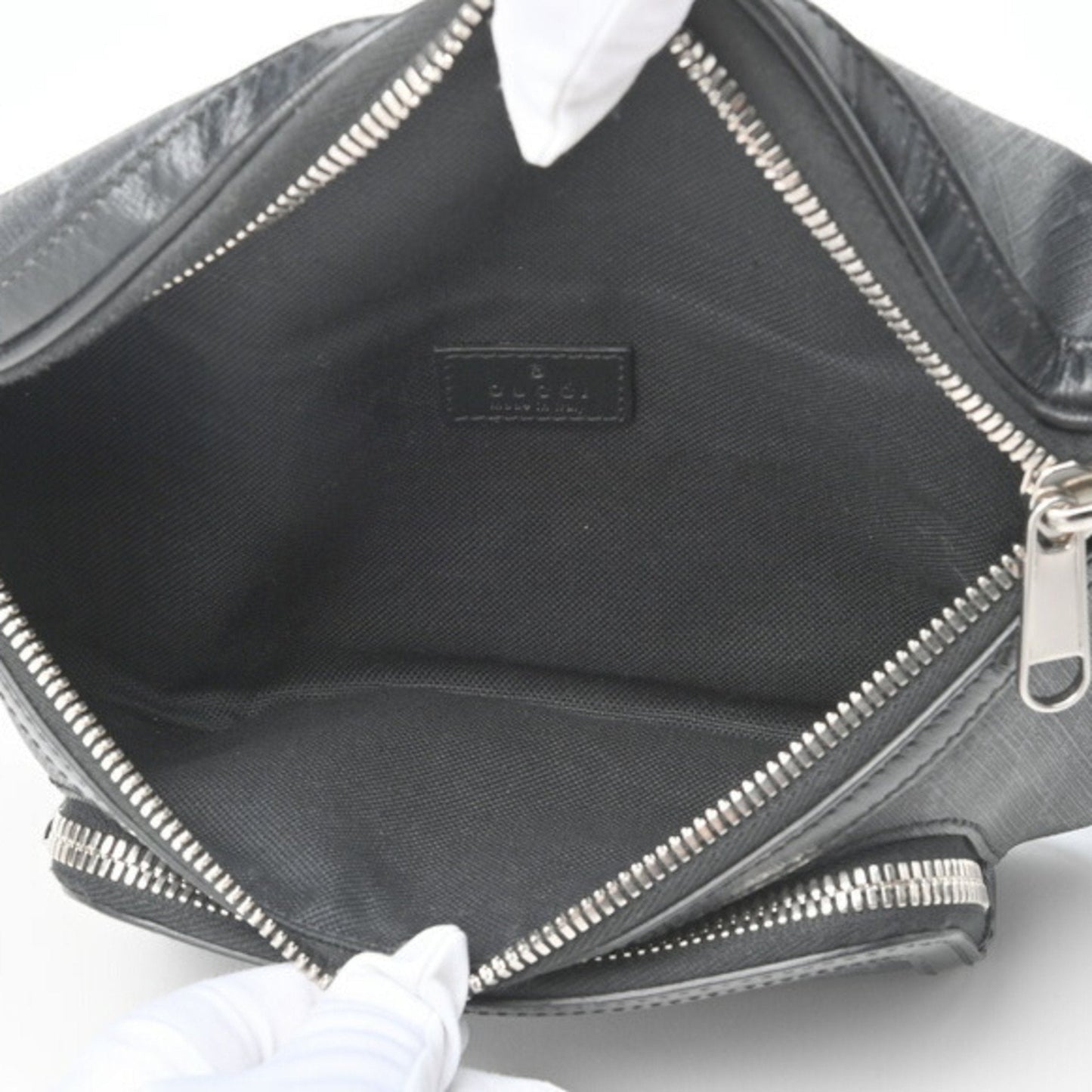 Gucci Ophidia  Canvas Clutch Bag ()