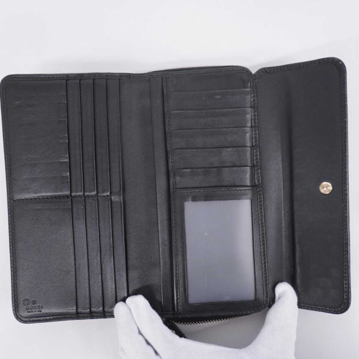 Luxury Gucci Trending 2025 Continental  Leather Wallet  ()