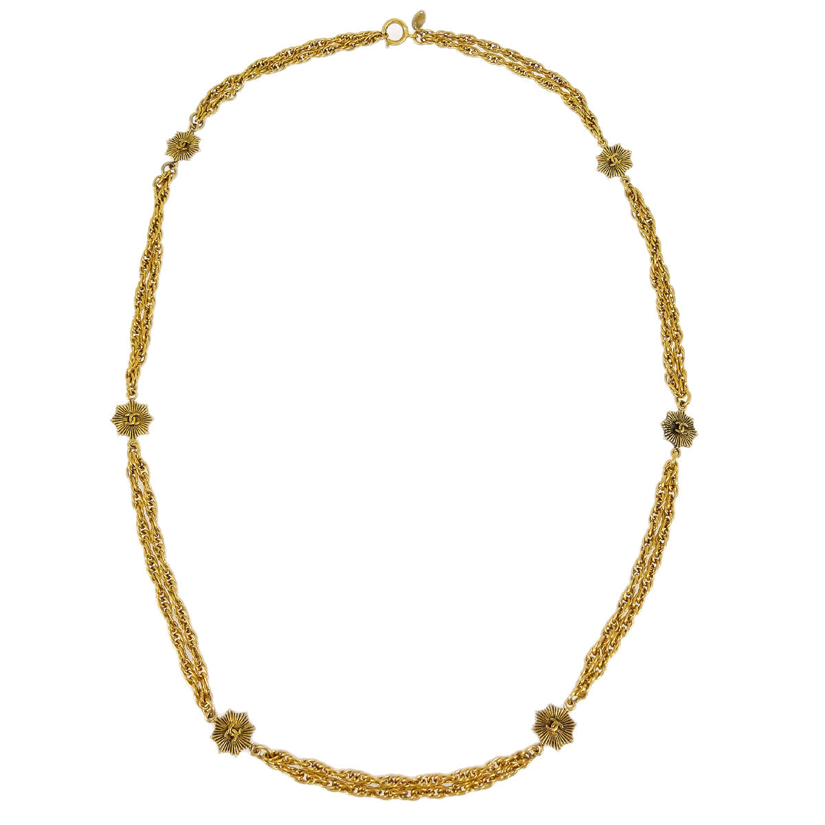 Chanel Gold Chain Necklace 1984
