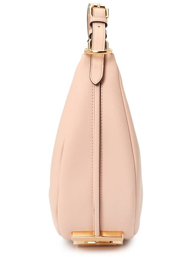 Luxury Fendi Luxury Fendigraphy Small Hobo Shoulder Bag Pale Pink