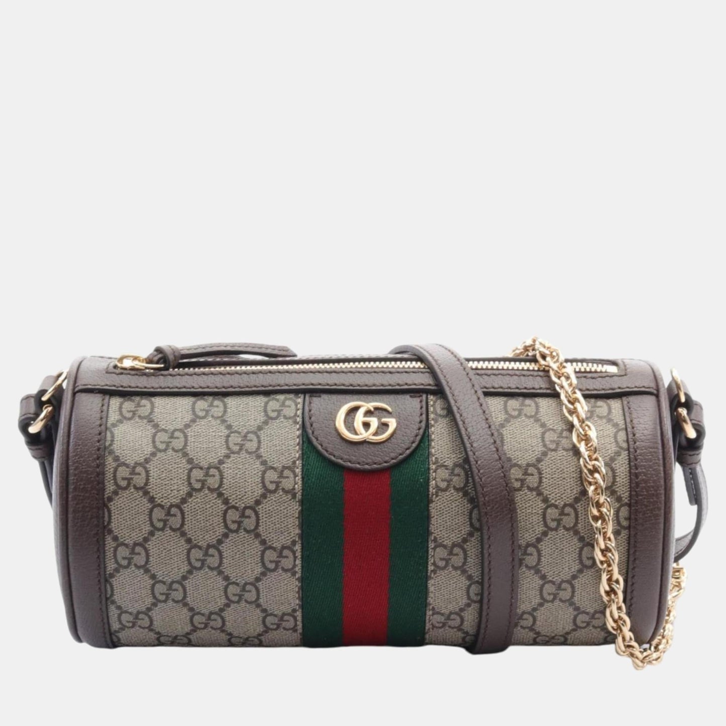Luxury Gucci Trending 2025 Beige Brown Multicolor Coated Canvas Leather Ophidia GG Supreme Bag