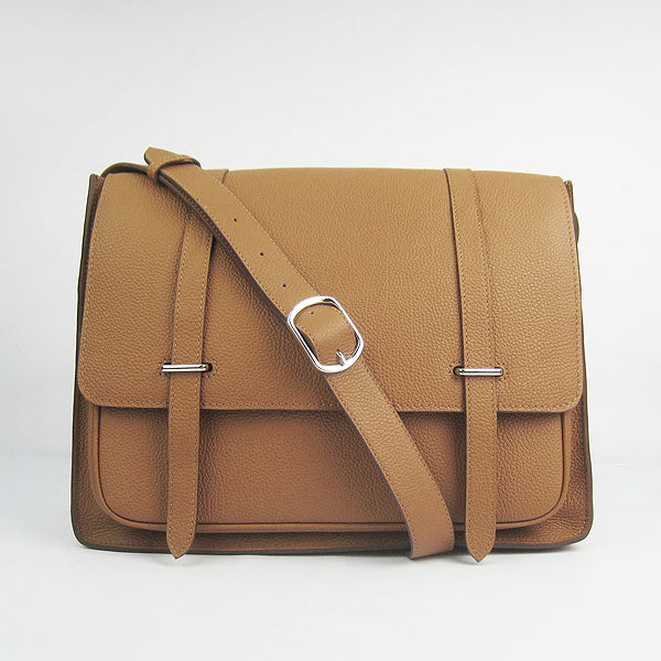 Luxury Hermes Steve H2812 Lambskin Coffee