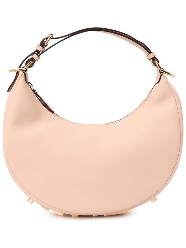 Luxury Fendi Luxury Fendigraphy Small Hobo Shoulder Bag Pale Pink