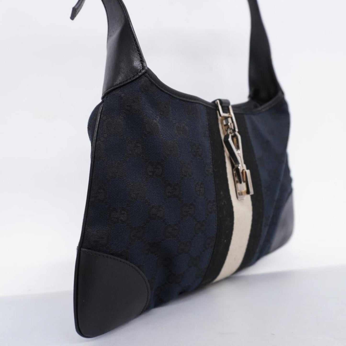 Gucci Jackie  Canvas Shoulder Bag ()