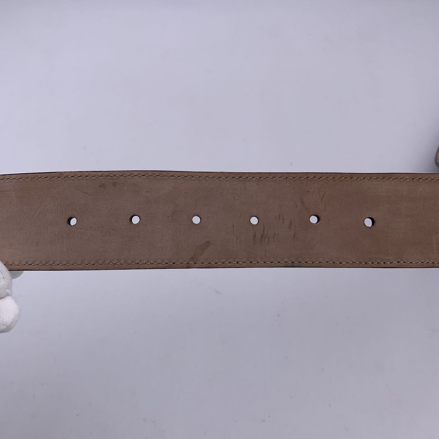 Gucci Leather Belt GG Buckle