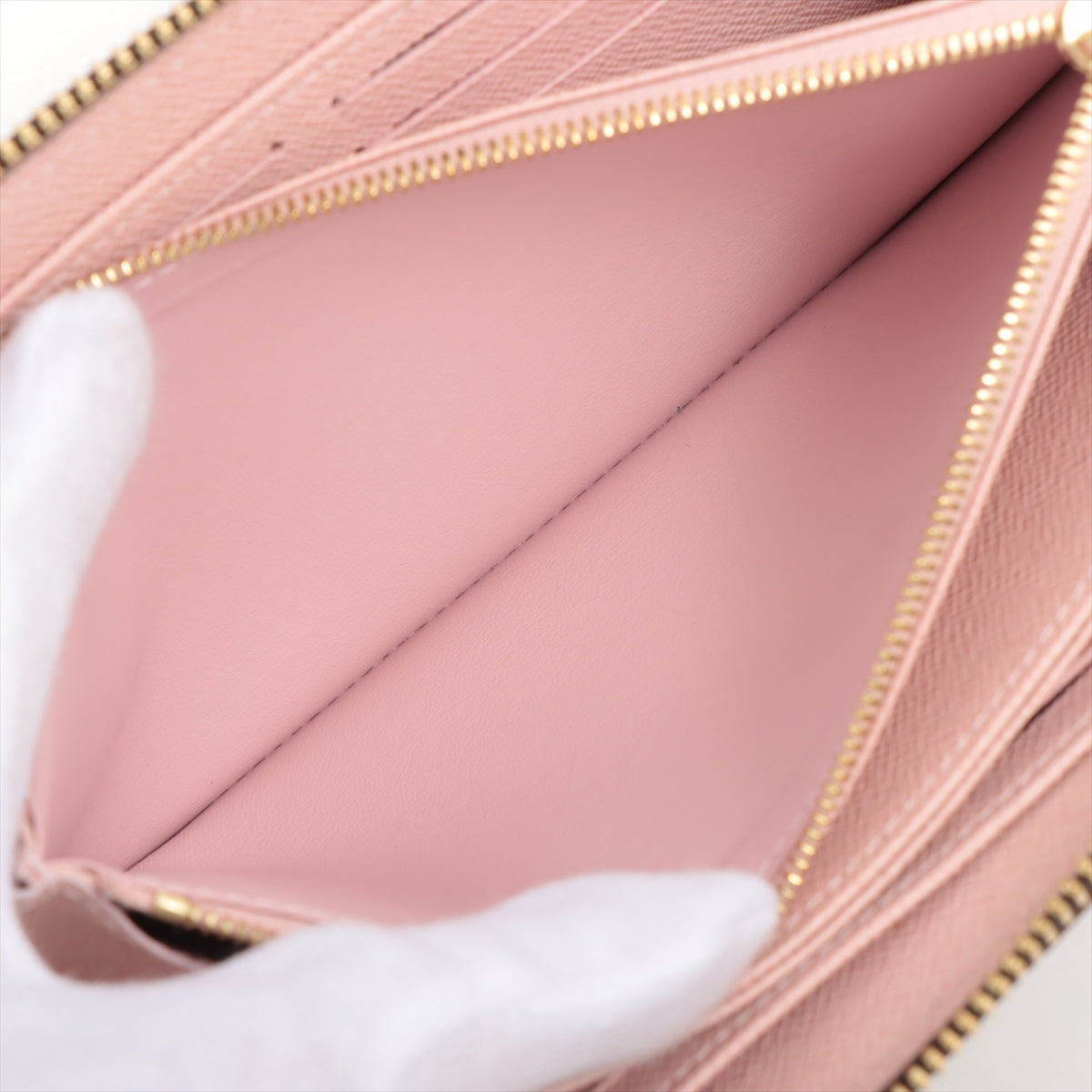Louis Vuitton Monogram  Wallet M41894 Rose Valerie Round Zip Wallet