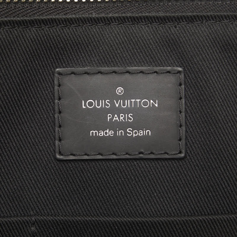Louis Vuitton Damier Graphite PDJ NM Porte Document Jewel Handbag 2WAY N48260 Black PVC Leather Men LOUIS VUITTON