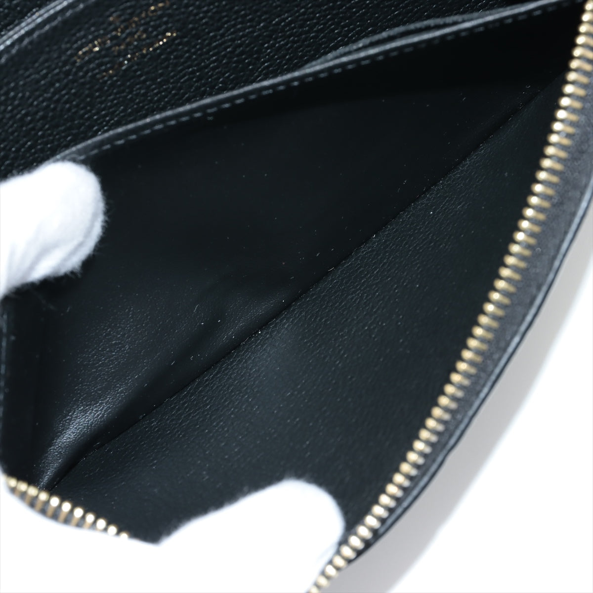 Louis Vuitton Monogram Amplant  Wallet M61864 Noneir Round Zip Wallet