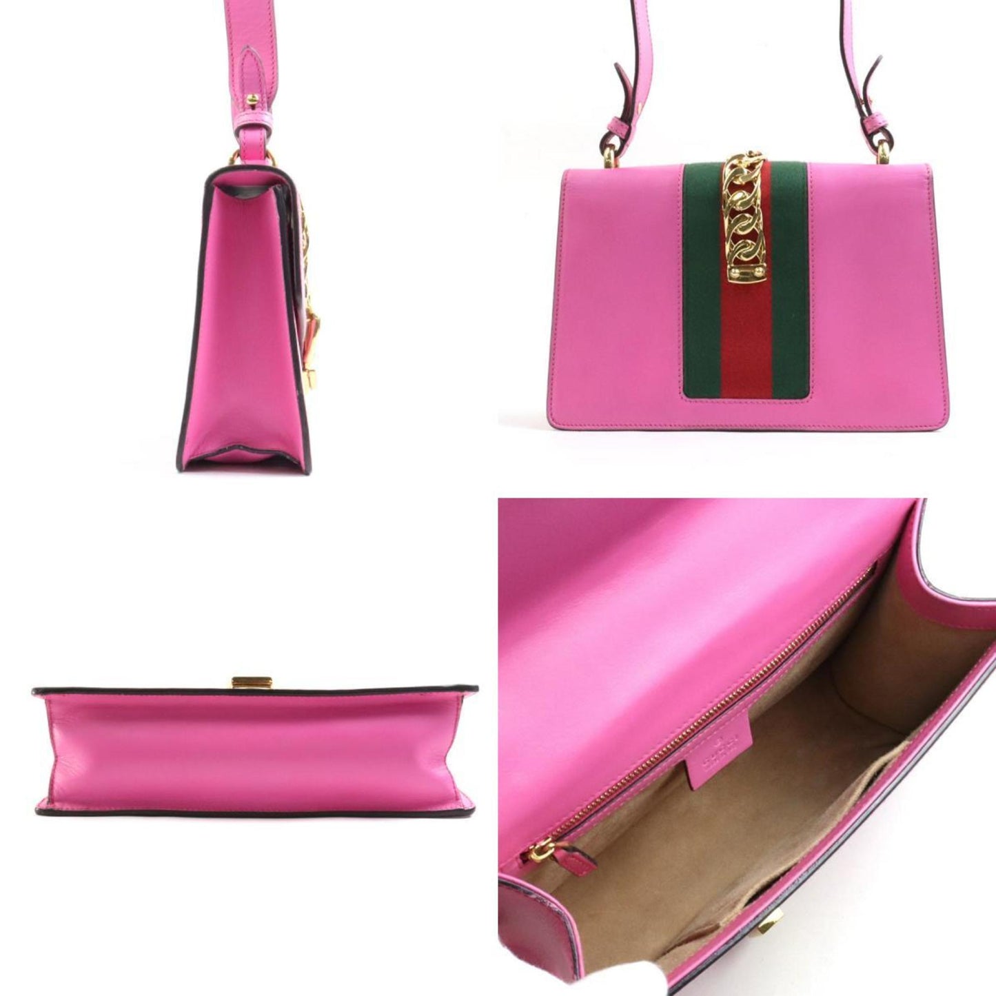 Gucci Sylvie  Leather Shopper Bag ()
