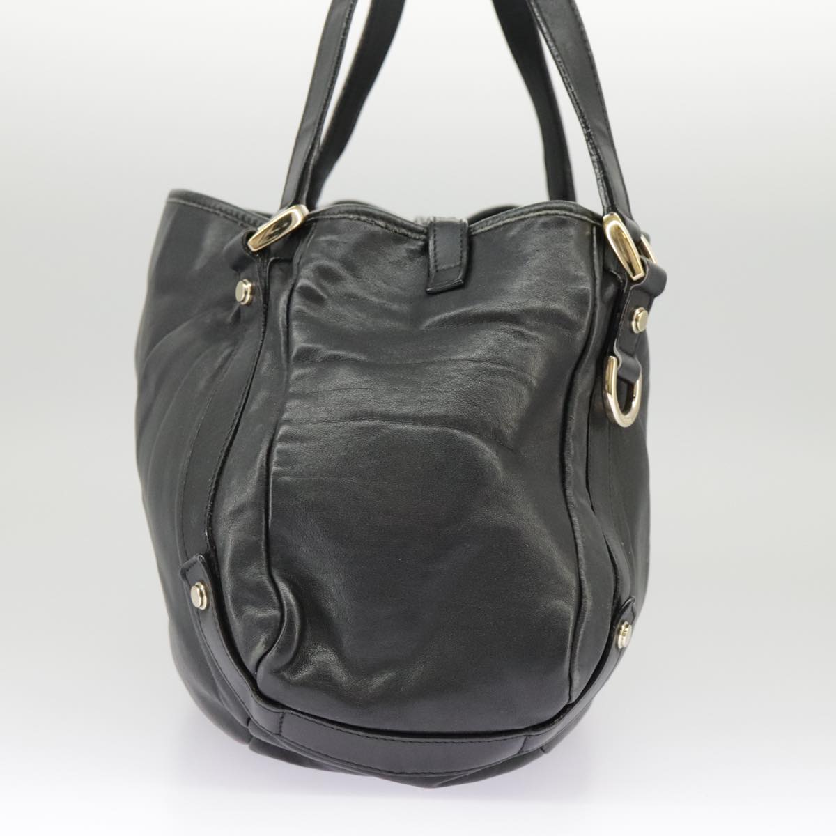 Gucci Abbey  Leather Tote Bag