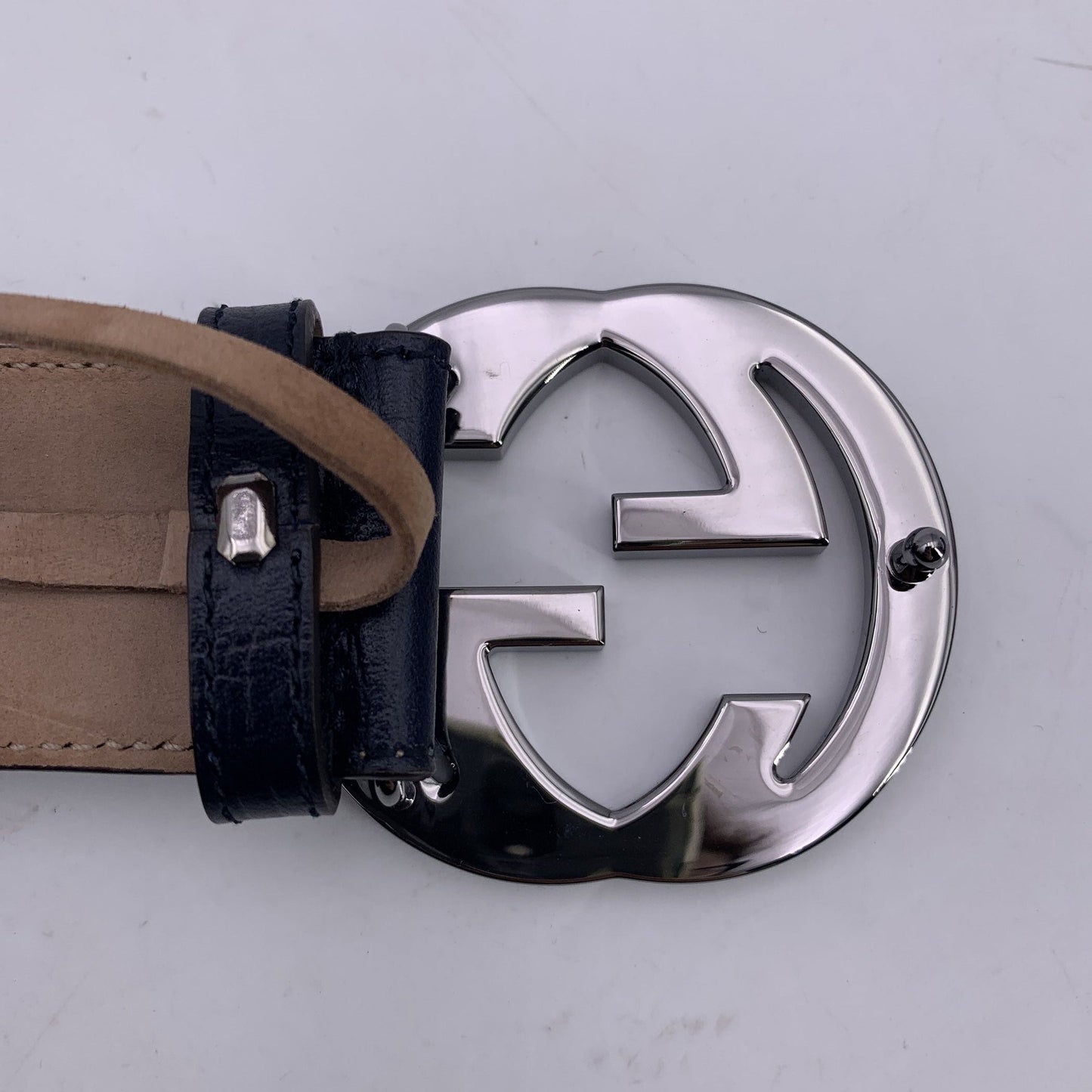 Gucci Leather Belt GG Buckle
