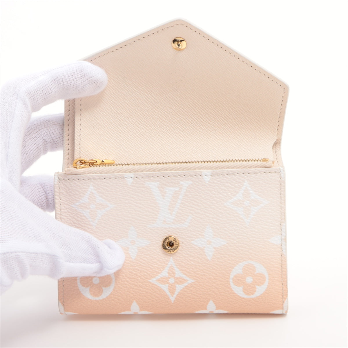 Louis Vuitton  the Pool Monogram Giant Portfolio Victoria M80386 Brum Compact Wallet