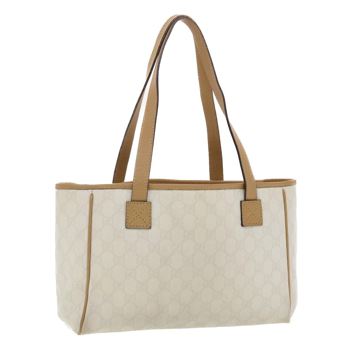 Luxury Gucci Trending 2025 GG Canvas Shoulder Bag PVC Leather White