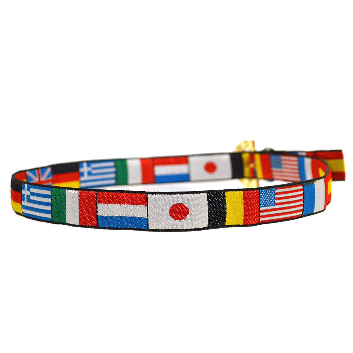 Luxury Chanel 1995 National Flag Belt #70