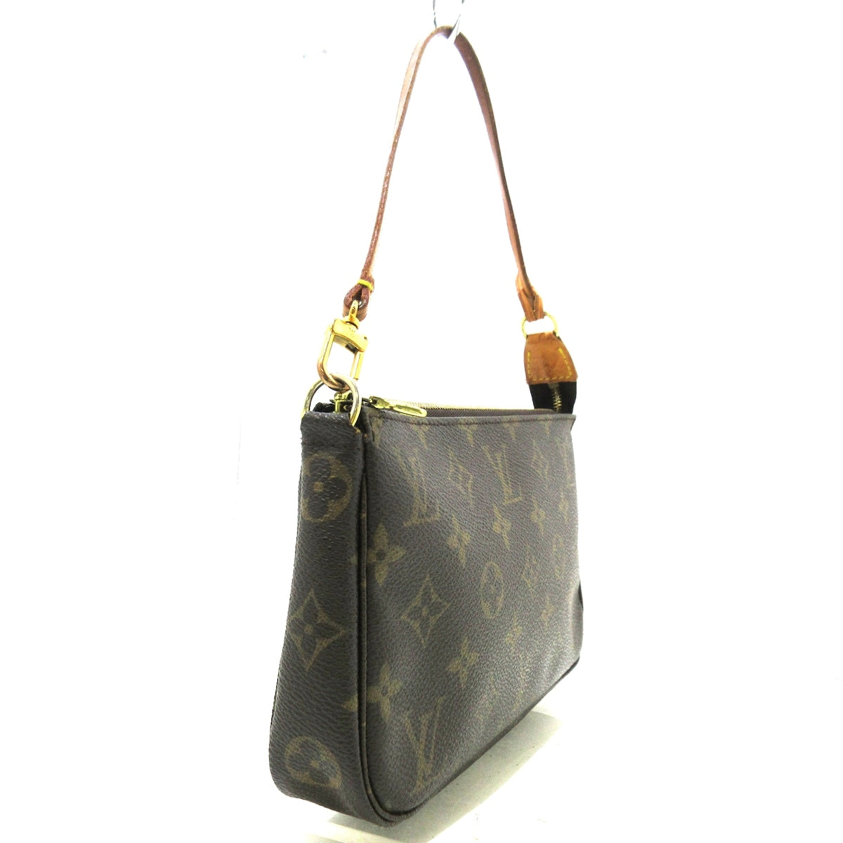 Louis Vuitton Pochette Accessoire  Canvas Clutch Bag ()