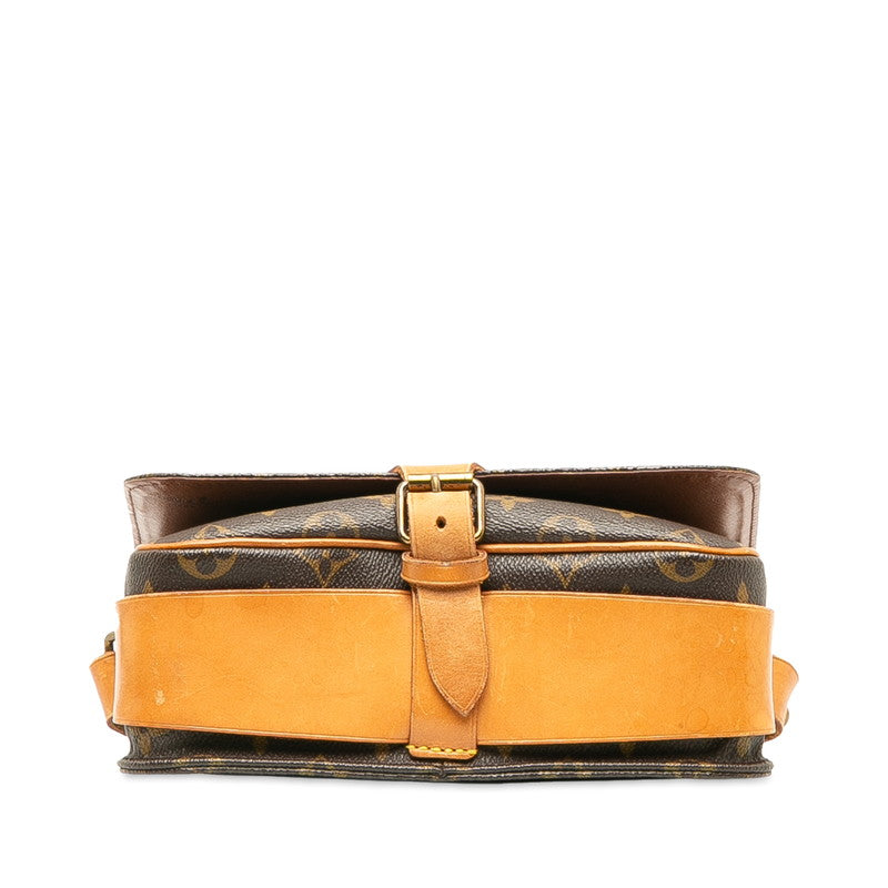Louis Vuitton Monogram Cartesier 22 Slipper Shoulder Bag M51253 Brown PVC Leather  Louis Vuitton