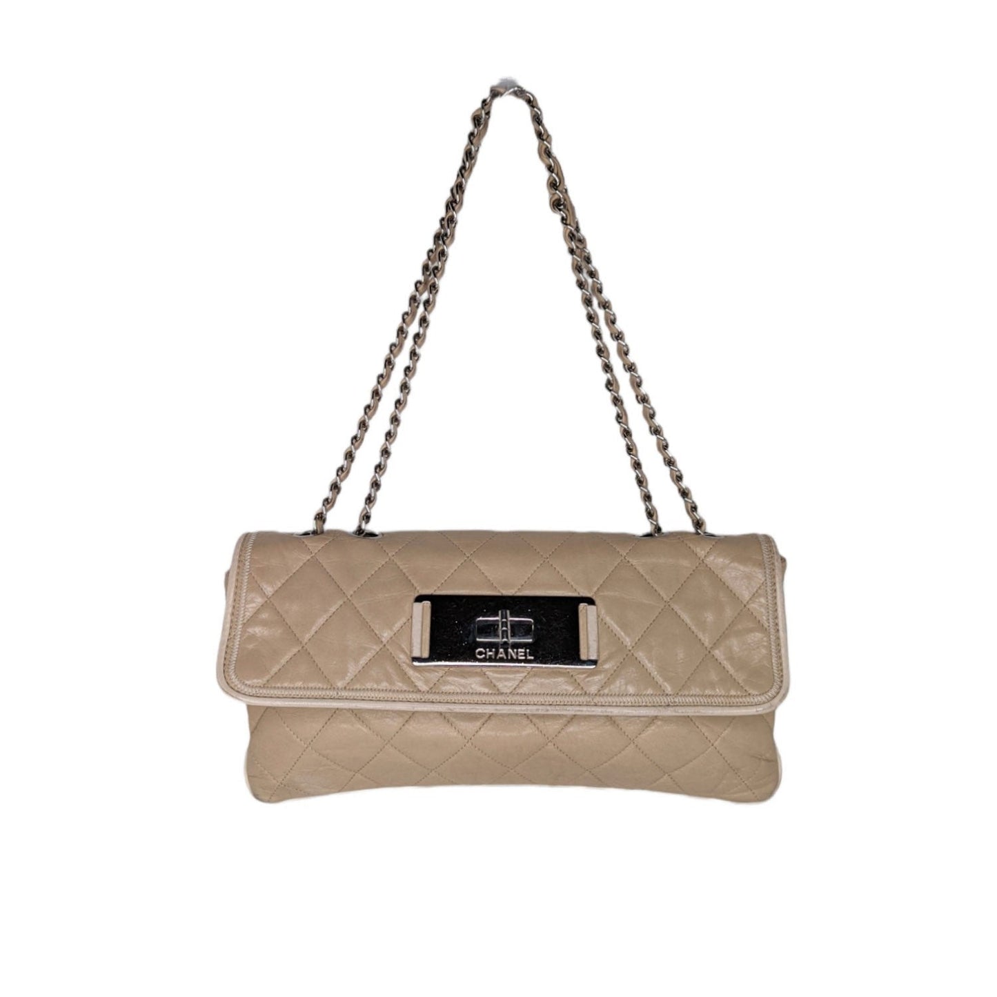 Luxury Chanel bag Beige Mademoiselle East-West Flap