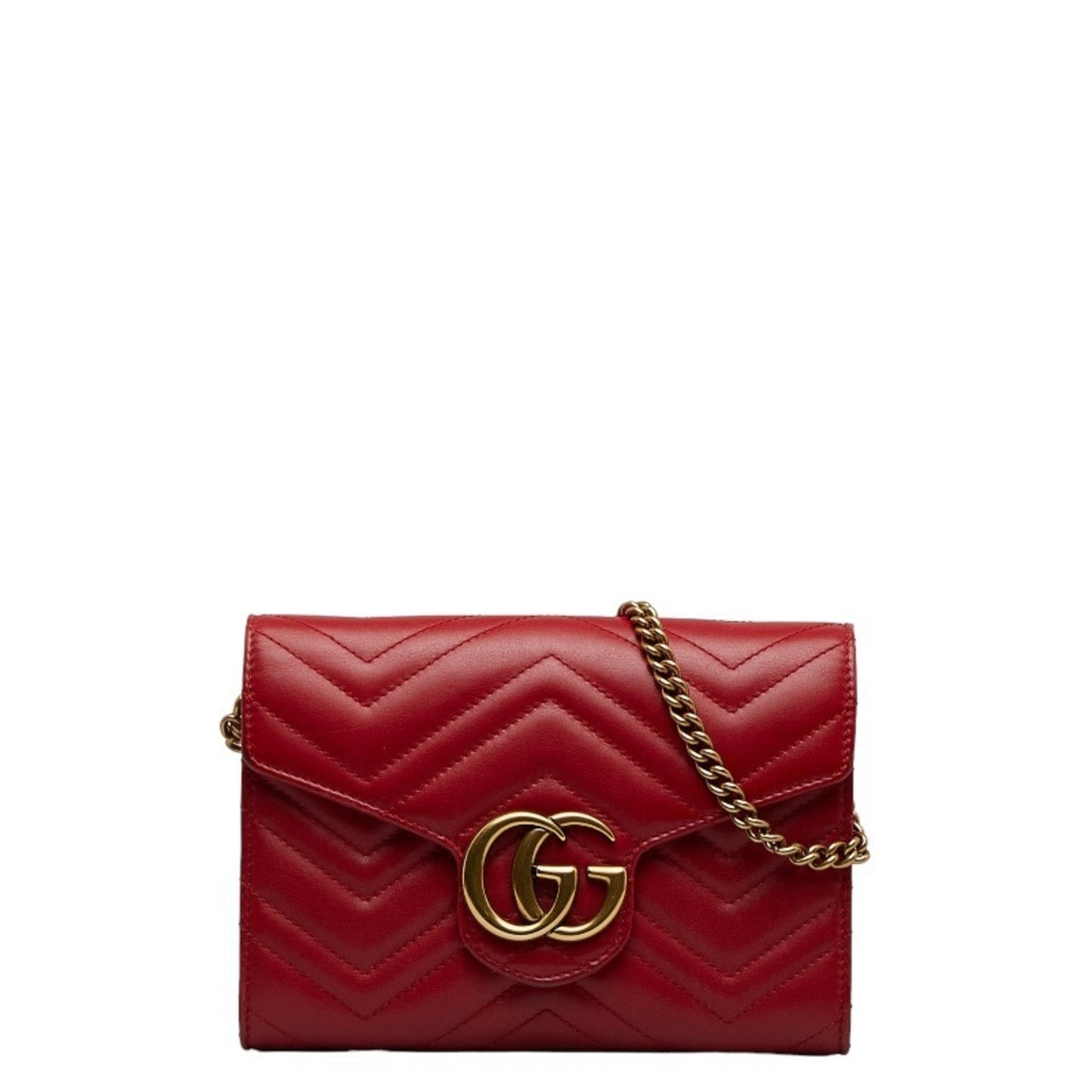 Luxury Gucci Trending 2025 Gg Marmont  Leather Shoulder Bag ()