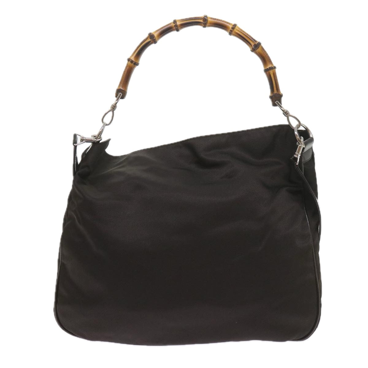 Luxury Gucci Trending 2025 Bamboo  Synthetic Shoulder Bag ()