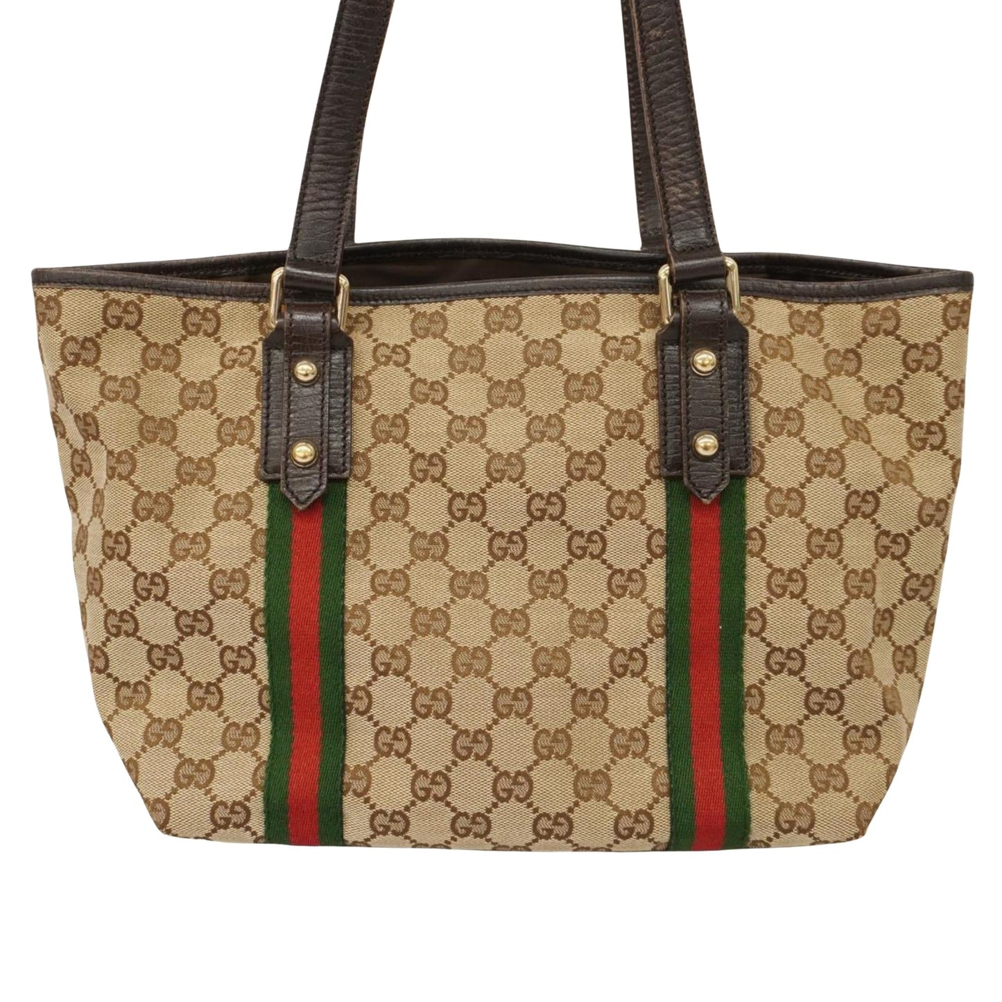 Luxury Gucci Trending 2025 Sherry  Canvas Tote Bag ()