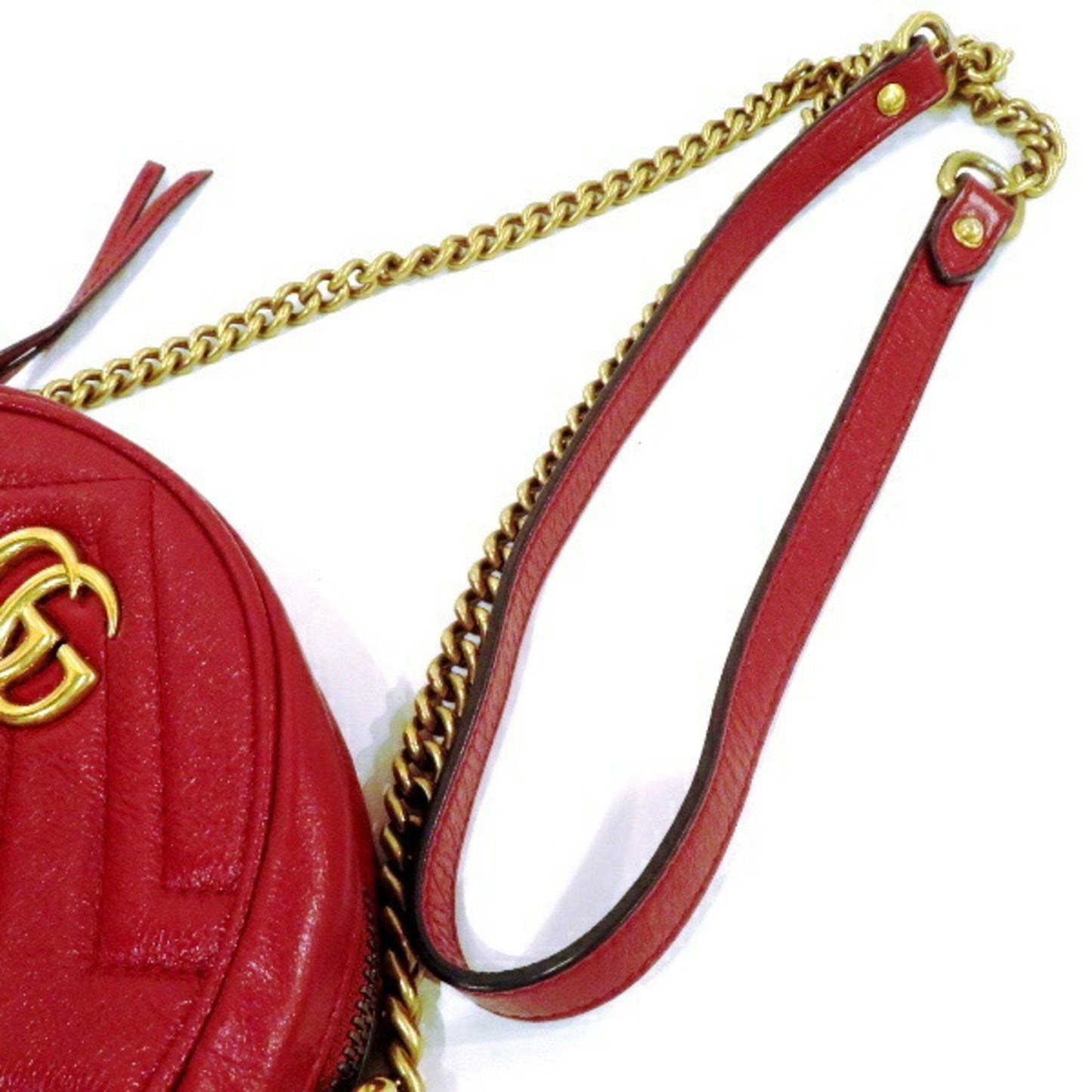 Gucci Gg Marmont  Leather Shoulder Bag ()