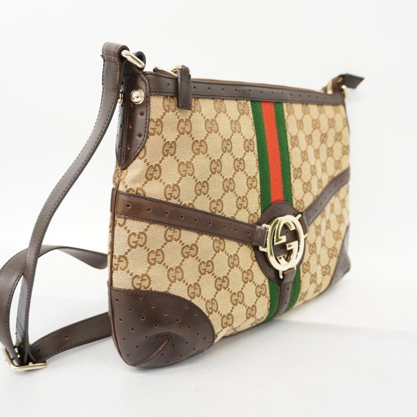 Gucci Gg Canvas  Canvas Shoulder Bag ()