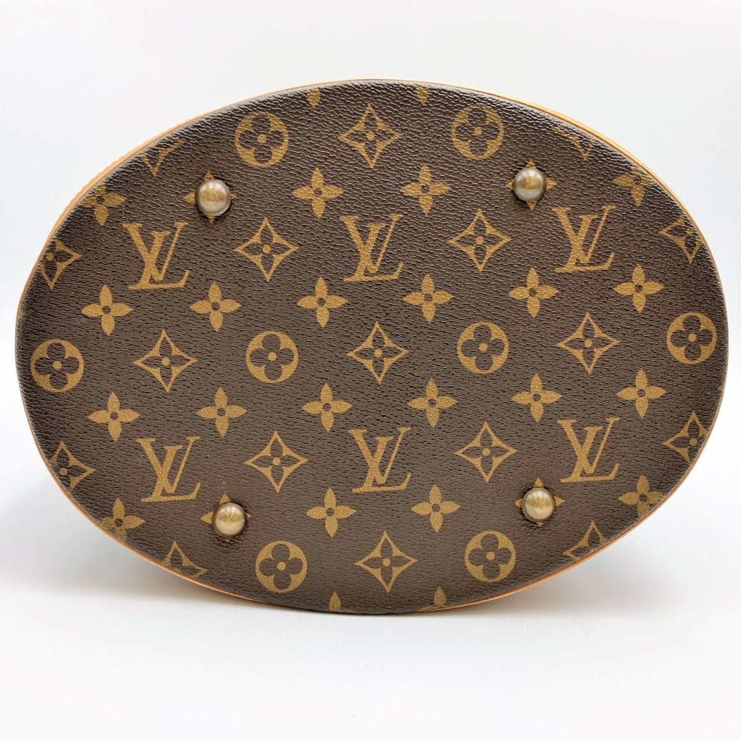 Louis Vuitton Bucket  Canvas Tote Bag ()