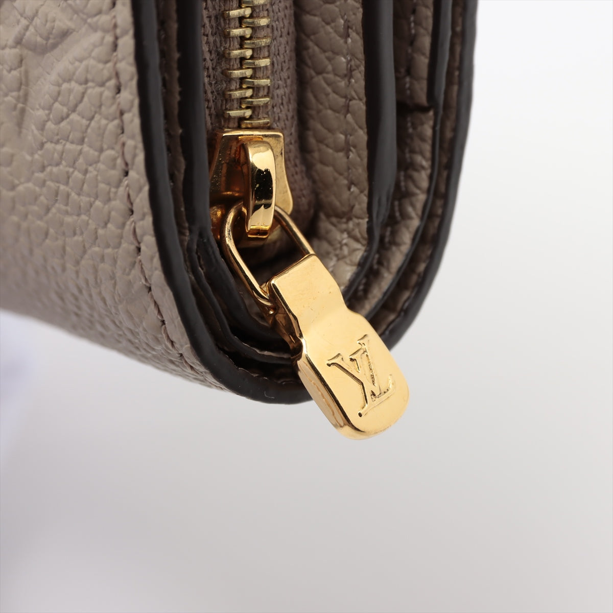 Louis Vuitton Monogram Emplant Portfolio Clair M80152 Tourtree Compact Wallet