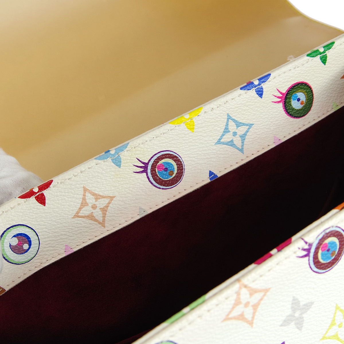 Louis Vuitton * 2003 Eye Love Monogram Multicolor Sac Gigantic M92057