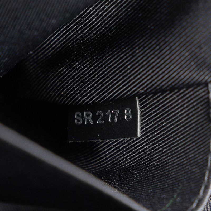 Louis Vuitton Damier Graphite Pochette Cass Second Bag Backpack N41664 Black PVC Leather  Louis Vuitton