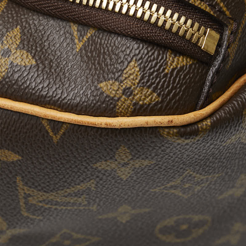 Louis Vuitton Monogram Evasion Boston Bag Travel Bag M41443 Brown PVC Leather  Louis Vuitton