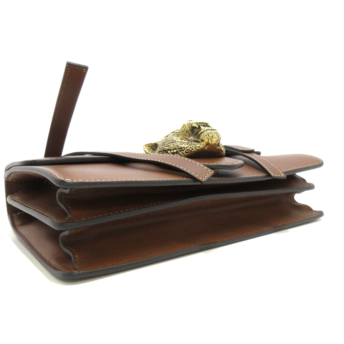 Luxury Gucci Trending 2025 Animalier  Leather Shoulder Bag ()