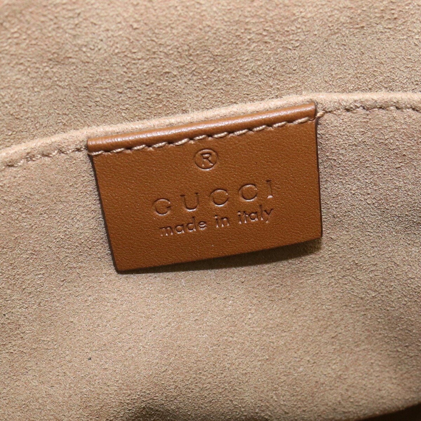 Gucci Padlock  Canvas Shoulder Bag ()