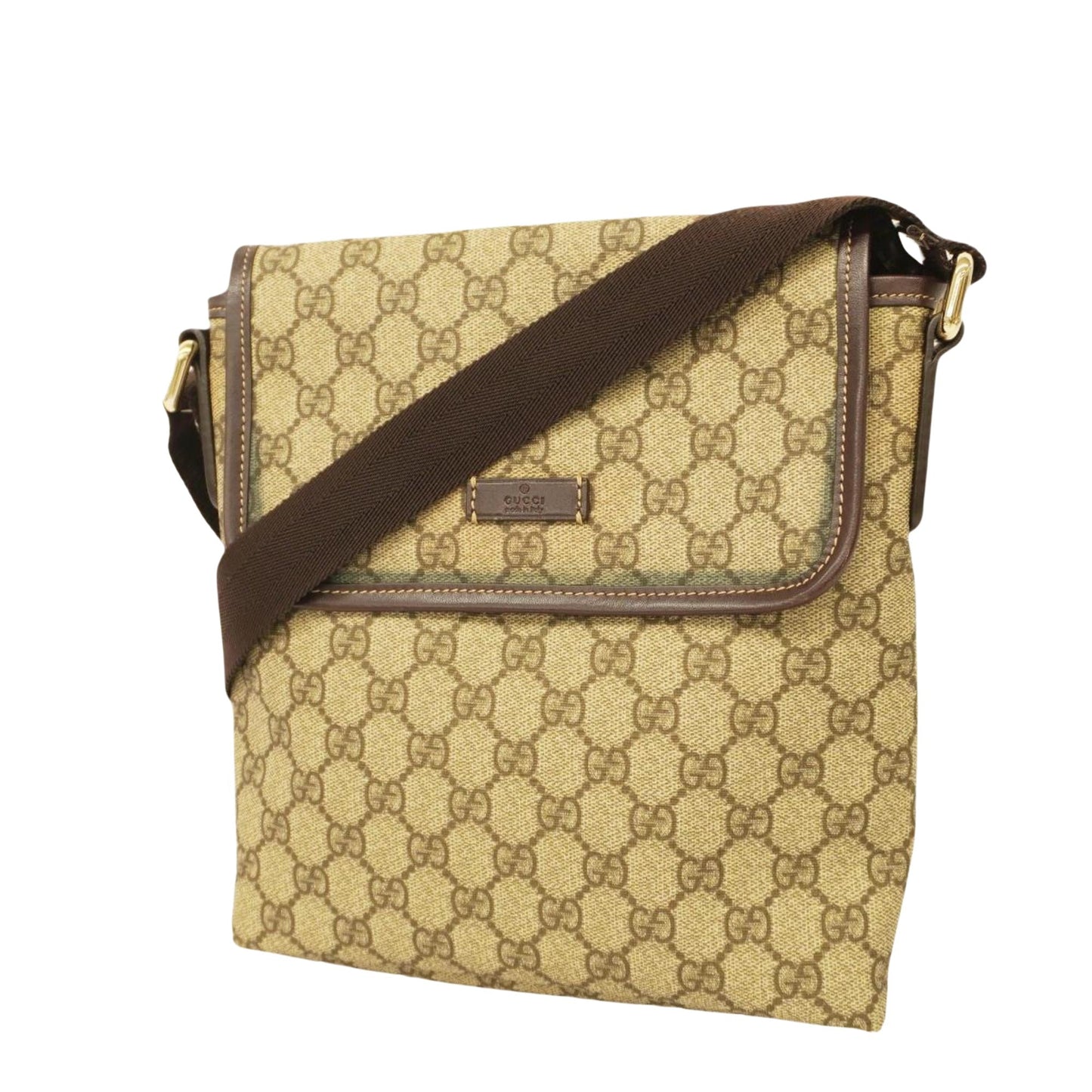 Luxury Gucci Trending 2025 Gg Supreme  Canvas Shoulder Bag ()