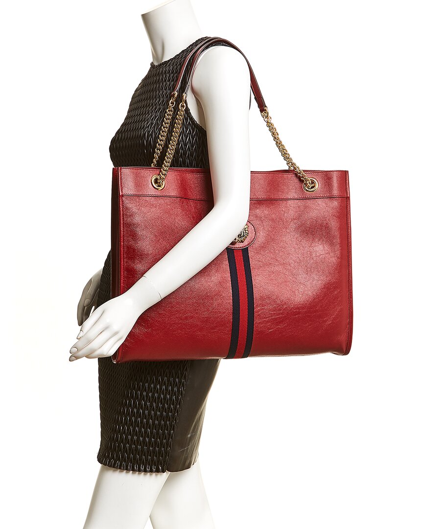 Gucci Rajah Large Leather Tote