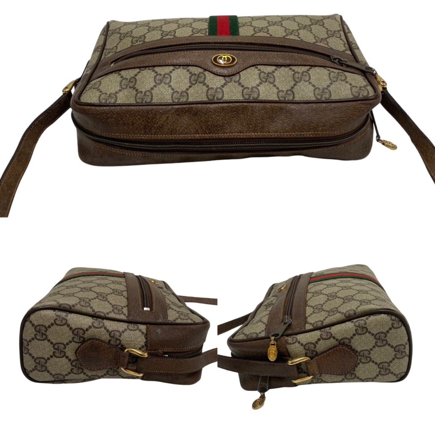 Luxury Gucci Trending 2025 Ophidia  Canvas Shoulder Bag ()
