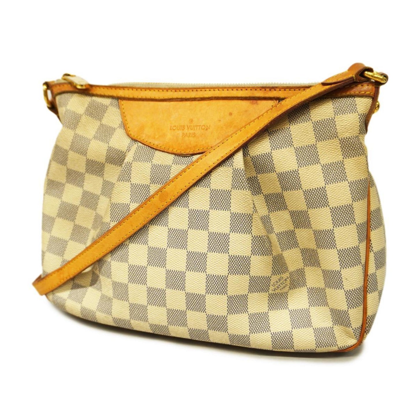 Louis Vuitton Siracusa  Canvas Shoulder Bag ()