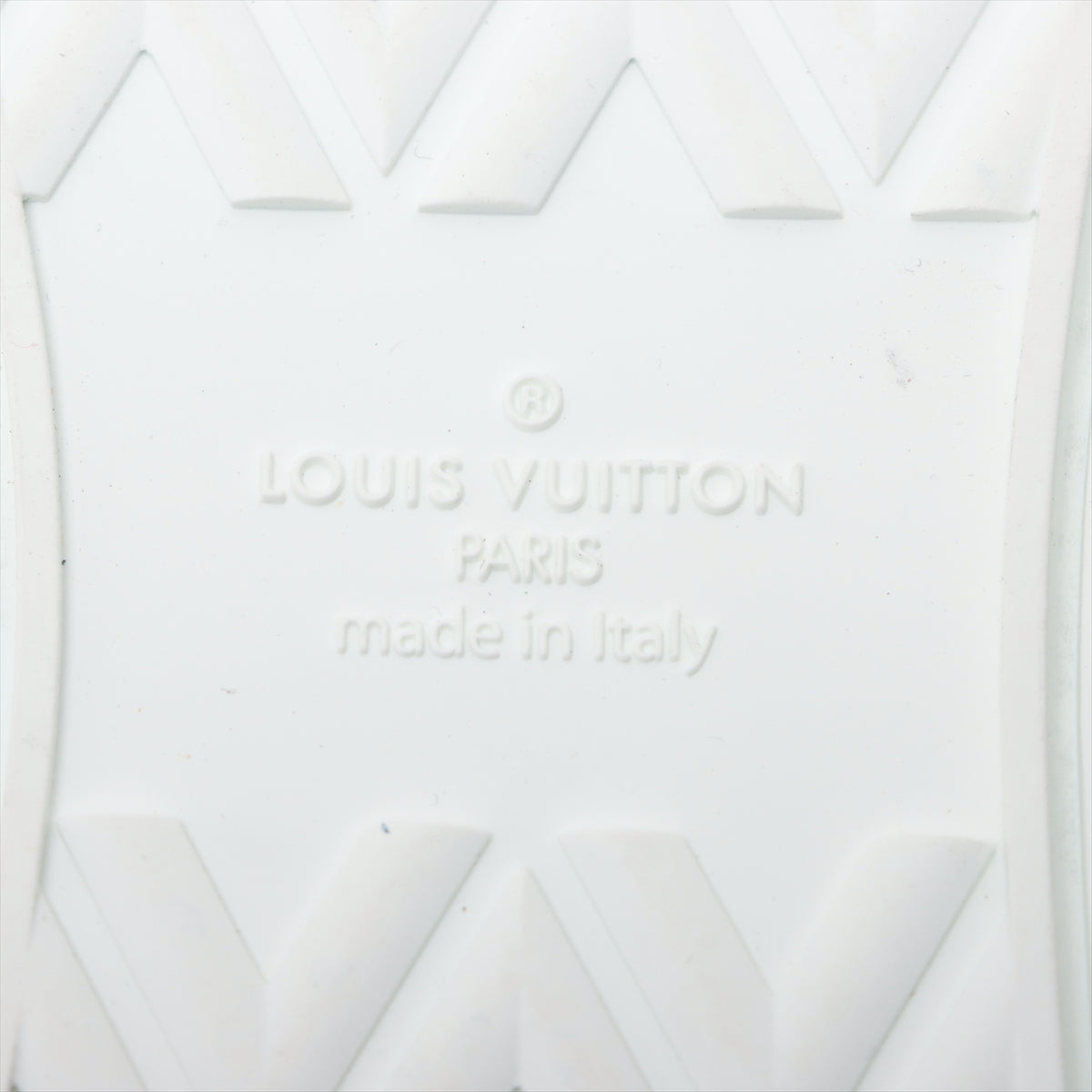 Louis Vuitton LV Original Line 21 Year PVC  Leather Slippon 5  Navyx × White LD0211 Monogram Insole Marked Family Selling Goods