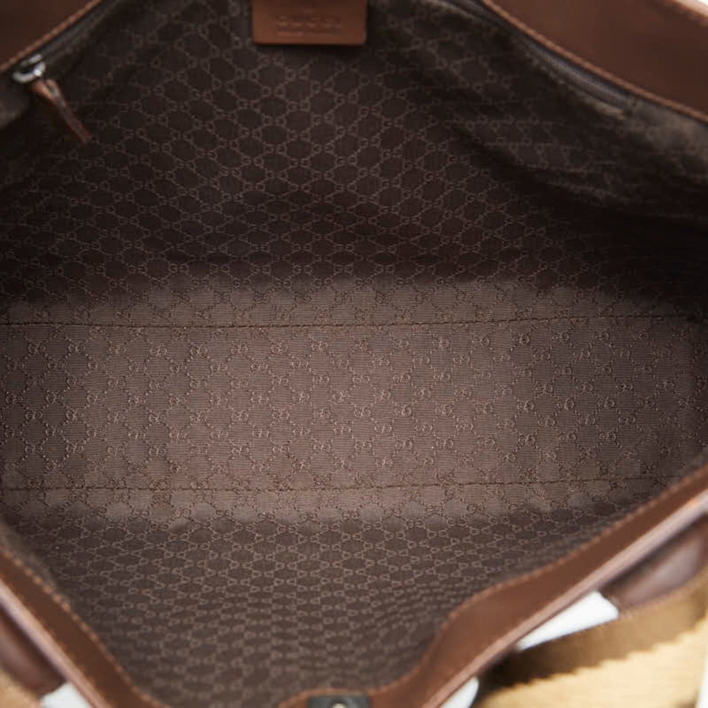 Gucci Cabas  Leather Tote Bag ()