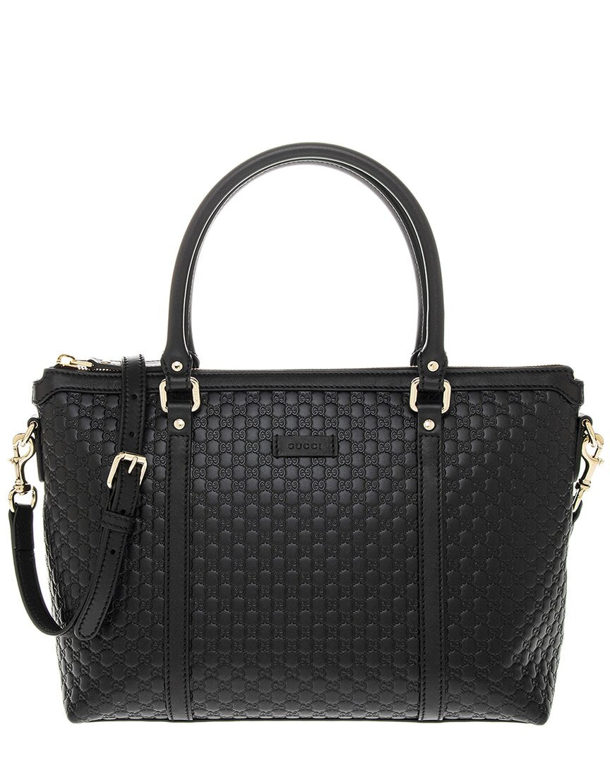 Gucci Guccissima GG Leather Tote