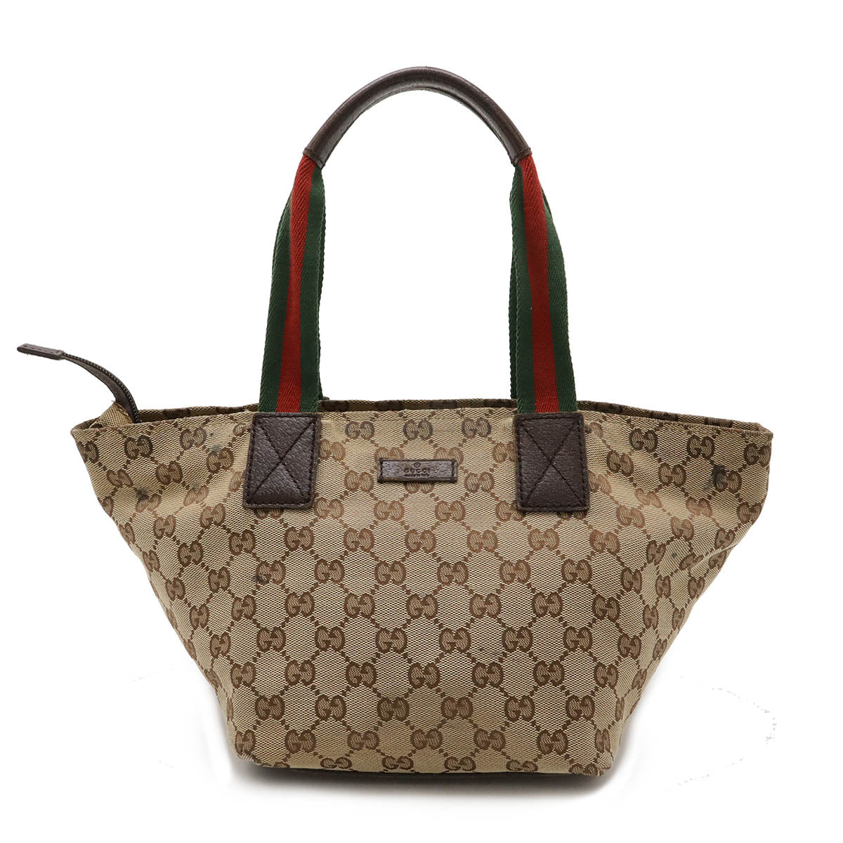 Gucci GG Canvas Sherry Line Tote Bag
