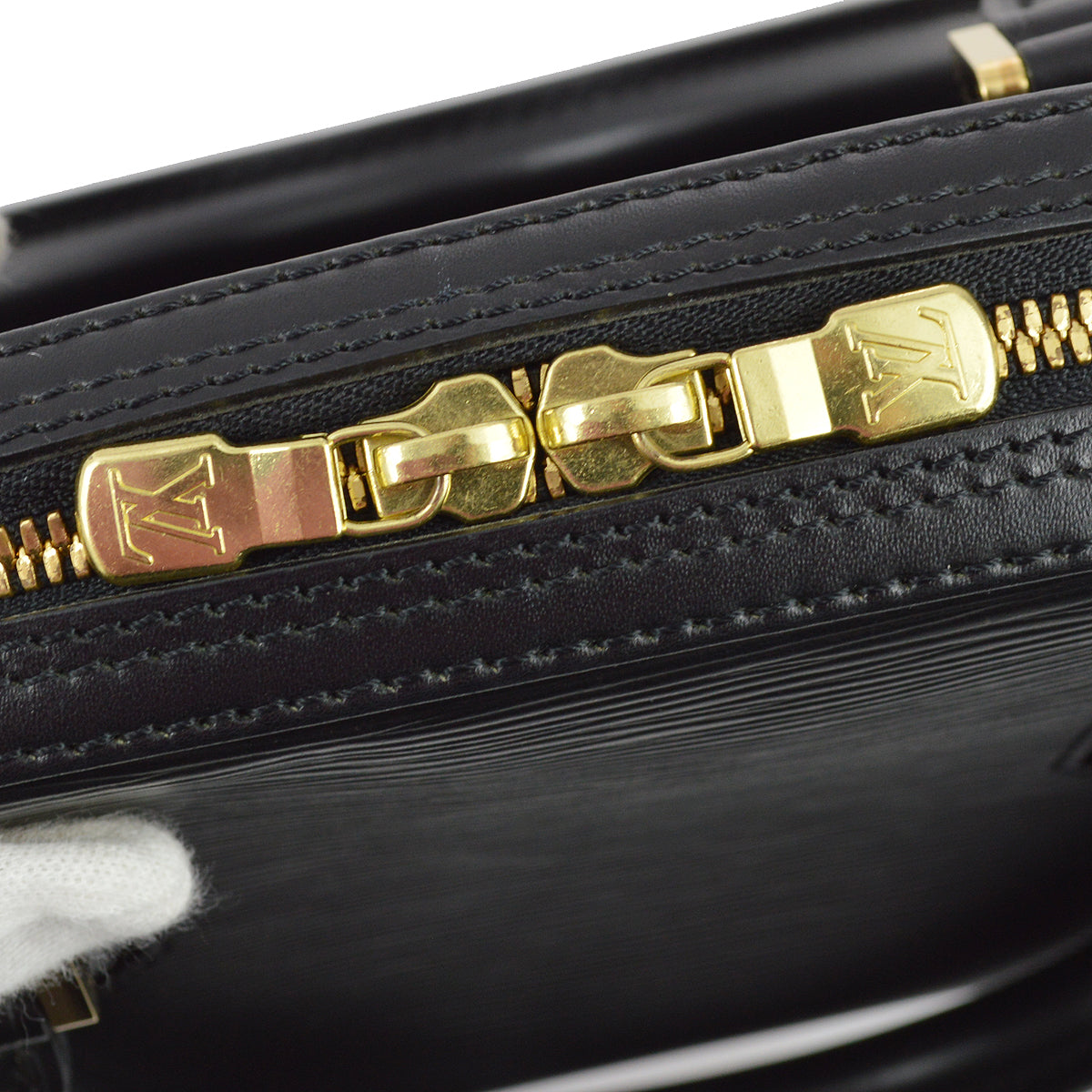 Louis Vuitton 1998 Black Epi Jasmin M52082
