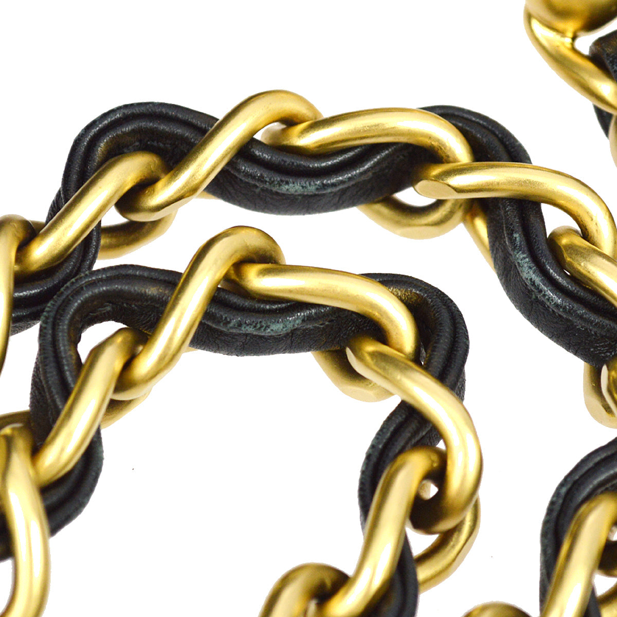 Luxury Chanel 2005-2006 Black Straw Chain Tote 30
