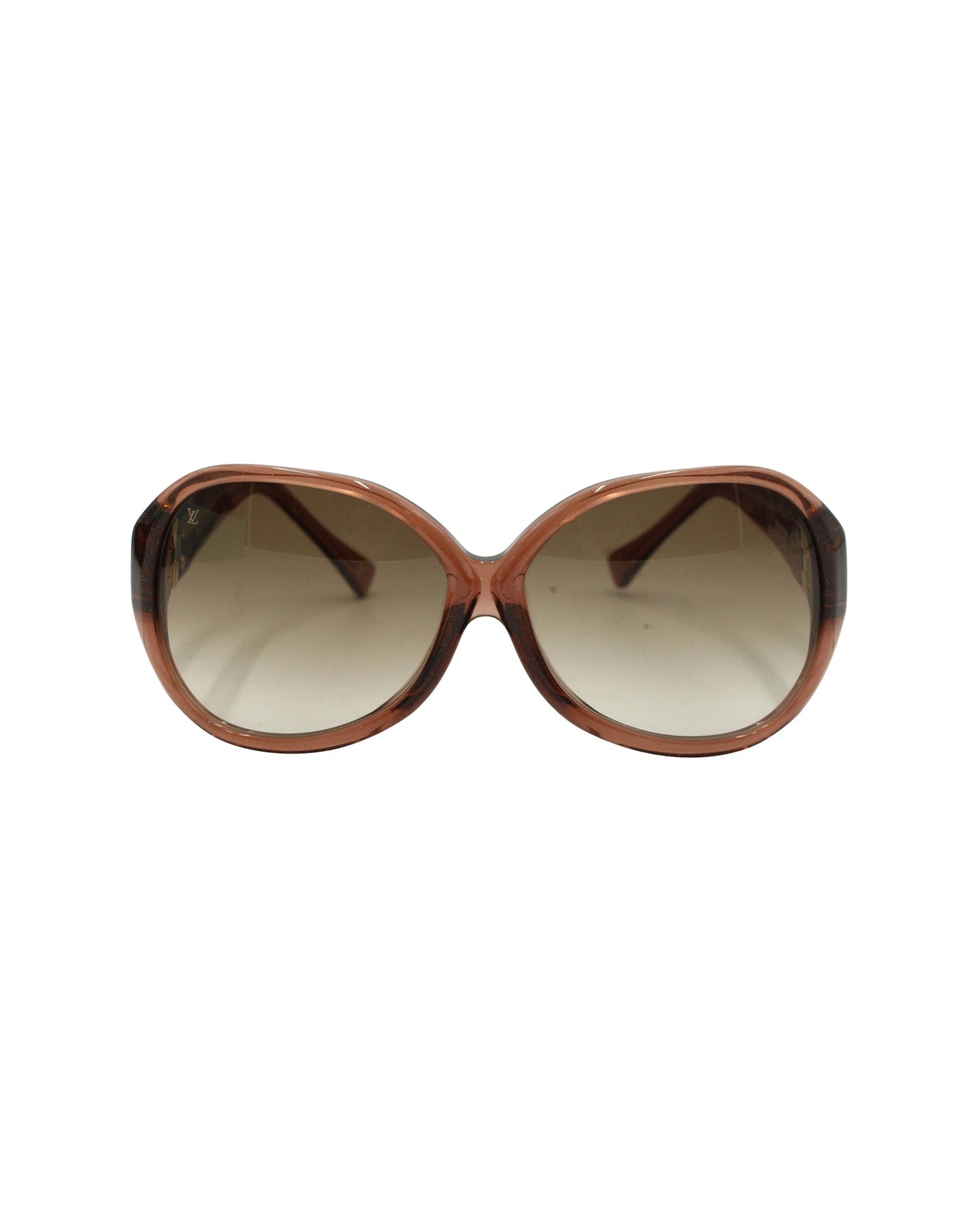 Louis Vuitton Oversized Soupcon Sunglasses in Brown Acetate